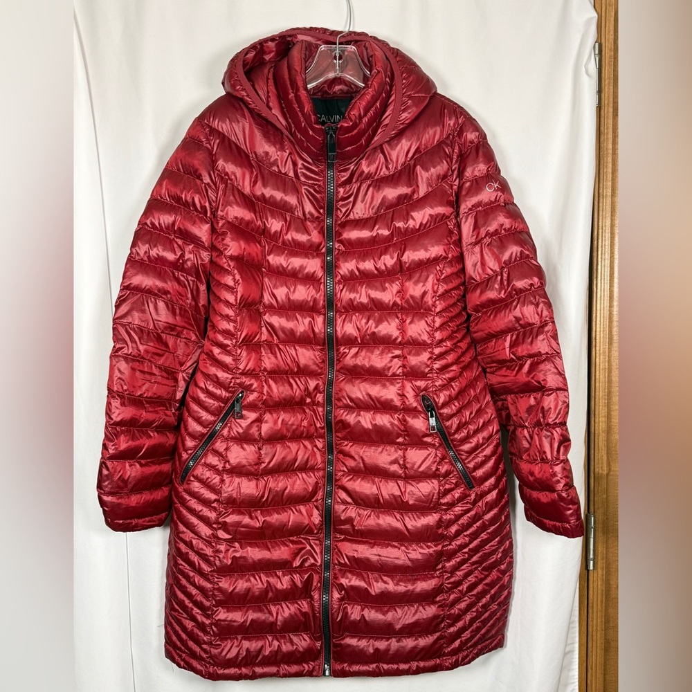 Calvin Klein Women's Cherry Puffer Jacket